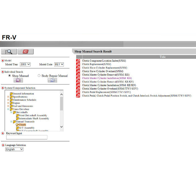 HONDA EDIX FRV FR-V 2004-2009 Full Manual Set – Repair & Maintenance Manual