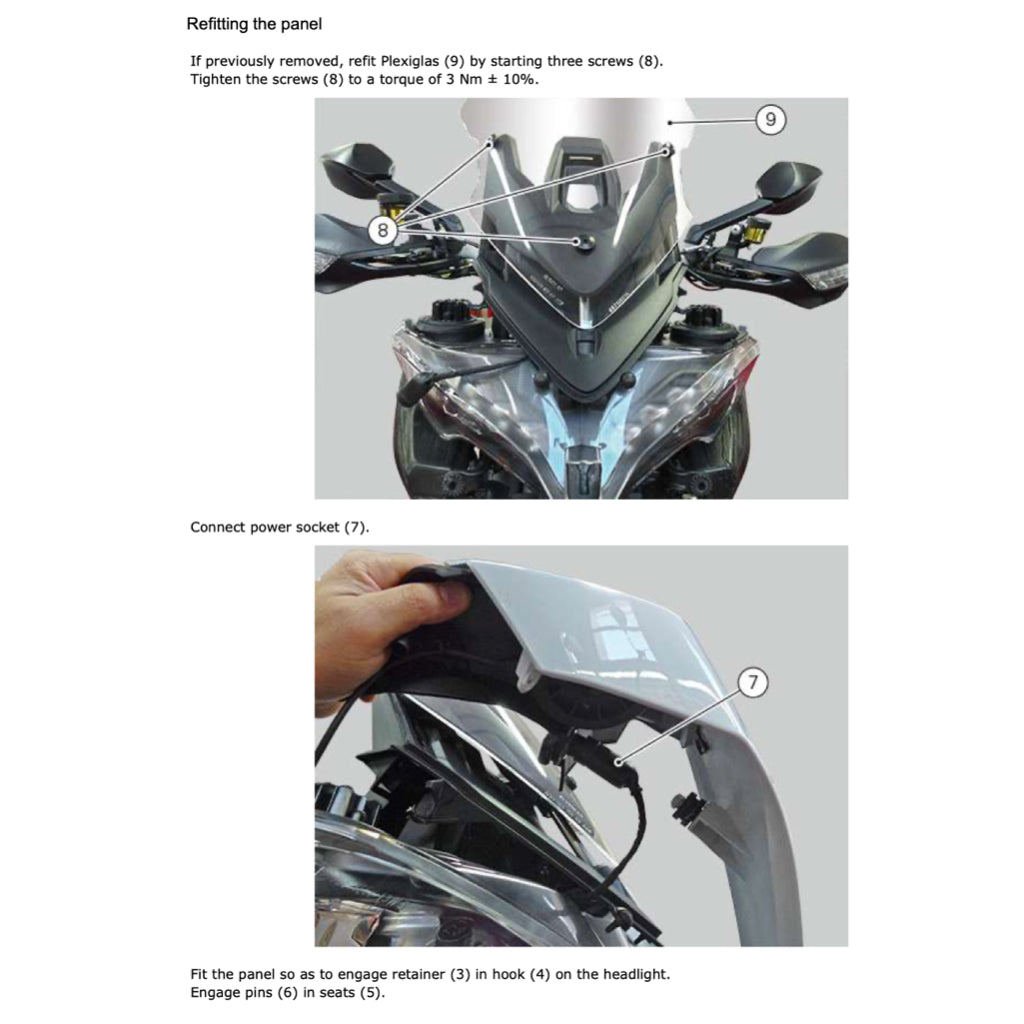 DUCATI MULTISTRADA 1200 ENDURO E4 2016-2019 Full Manual Set – Repair & Maintenance Manual and Spare Parts Catalog and User Handbook