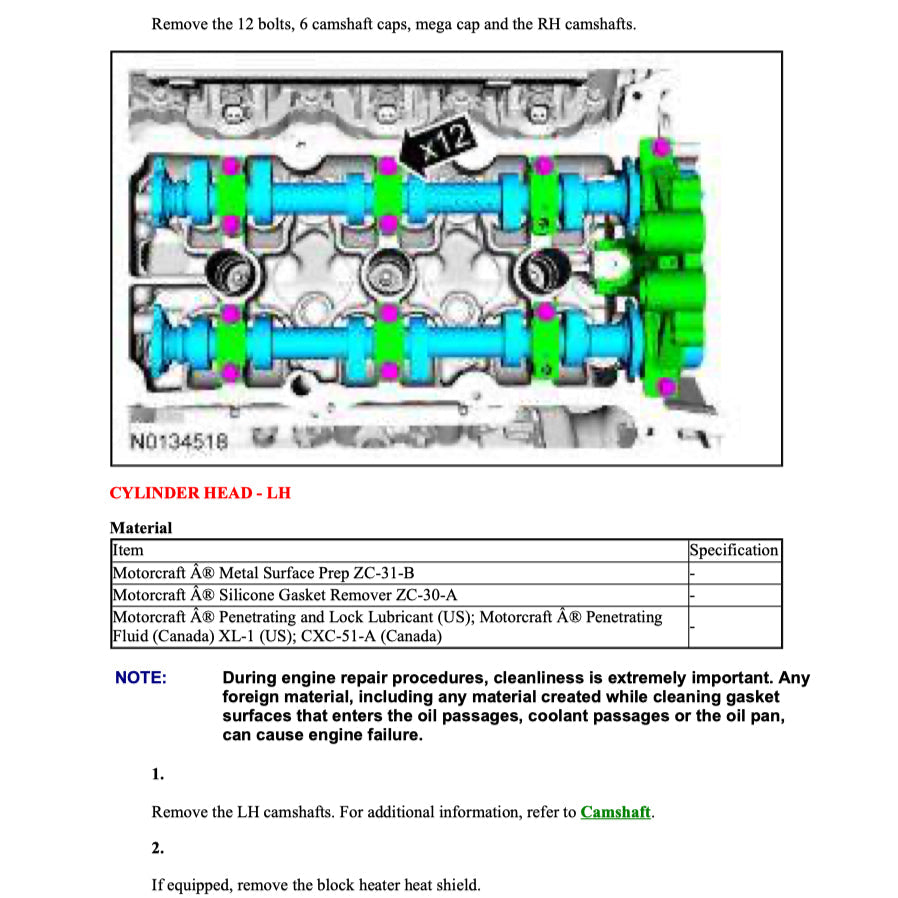 LINCOLN MKS 2008-2016 Full Manual Set – Repair & Maintenance Manual