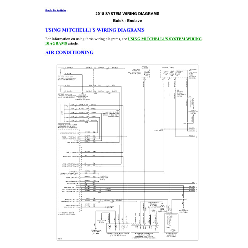 BUICK ENCLAVE 2017+ Full Manual Set – Repair & Maintenance Manual