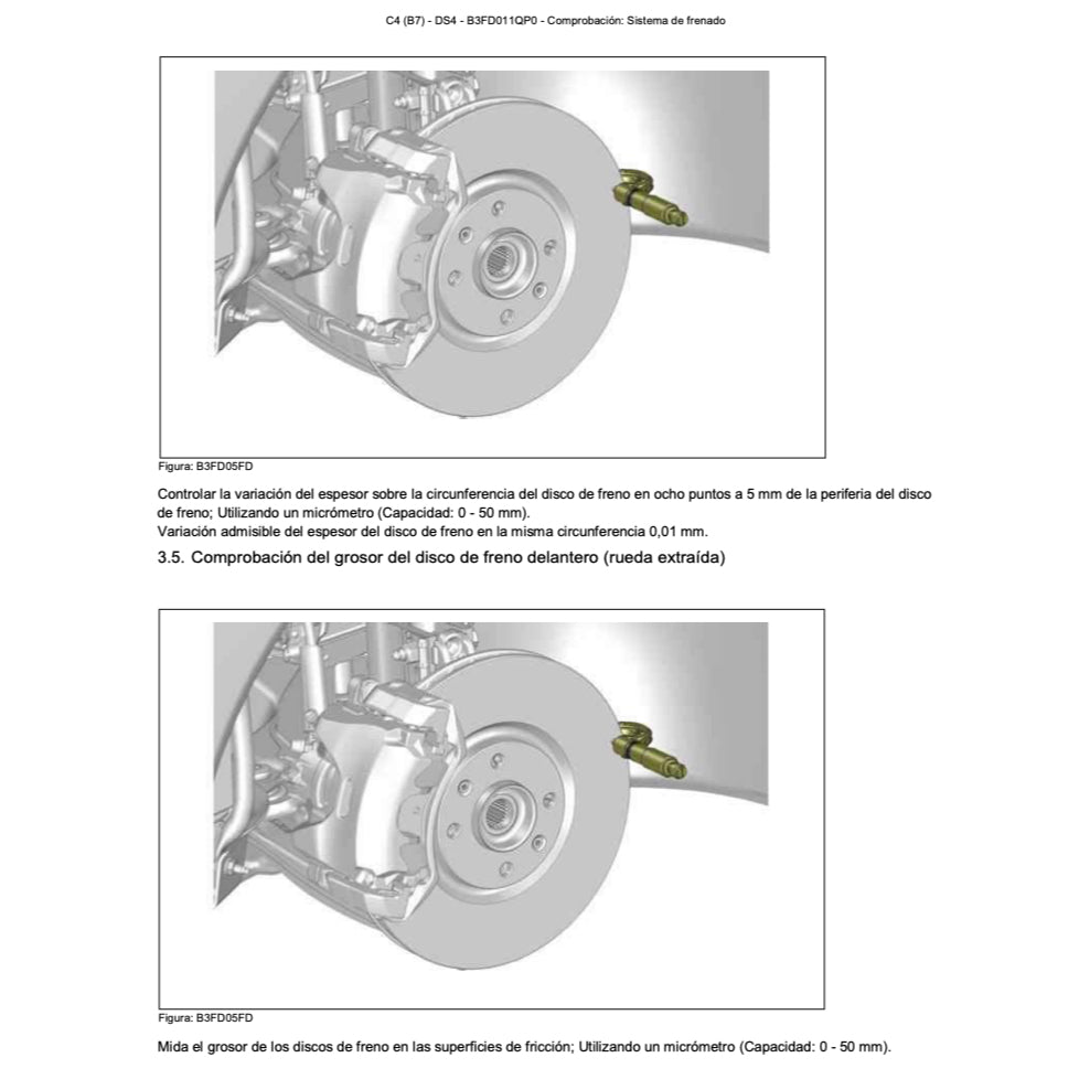 CITROEN C4 DS4 B7 2010-2018 Full Manual Set – MANUAL DE TALLER