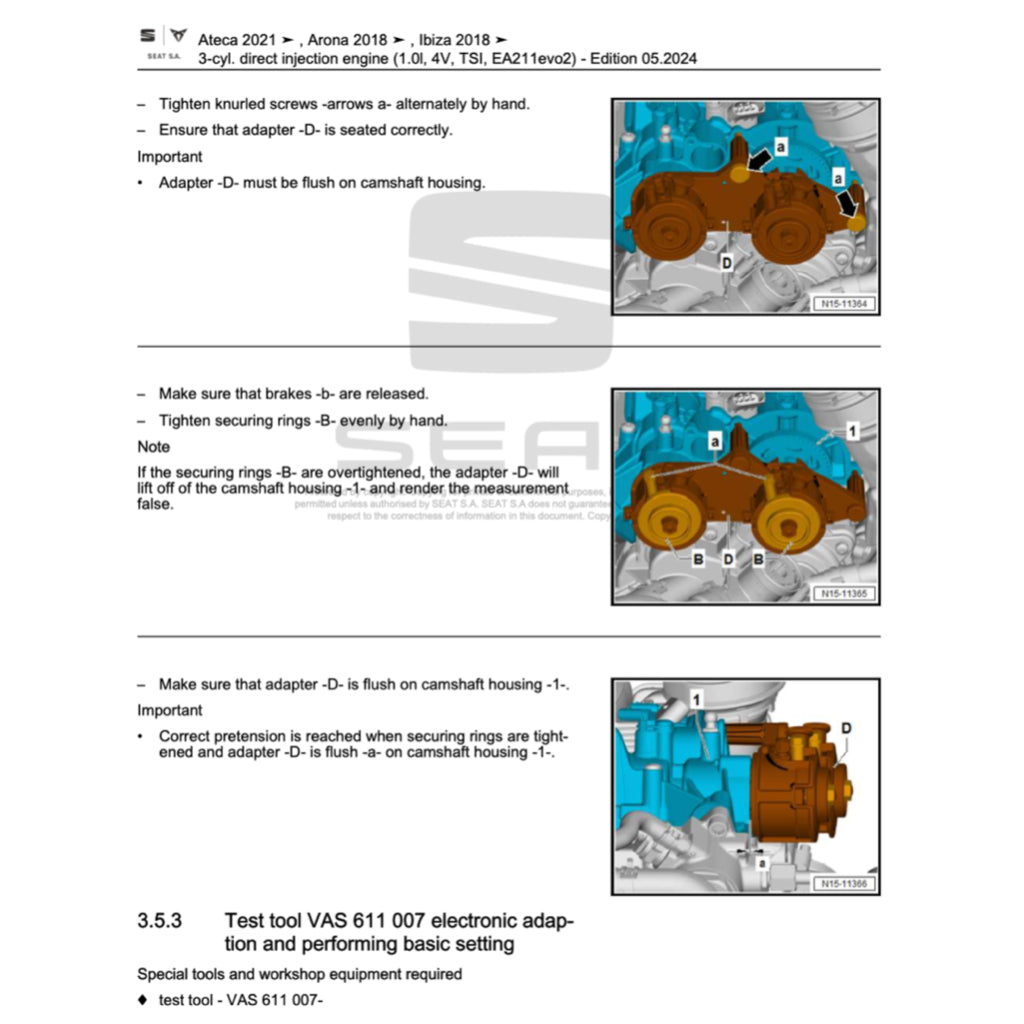 SEAT LEON 5F 2012-2020 Full Manual Set – Repair & Maintenance Manual