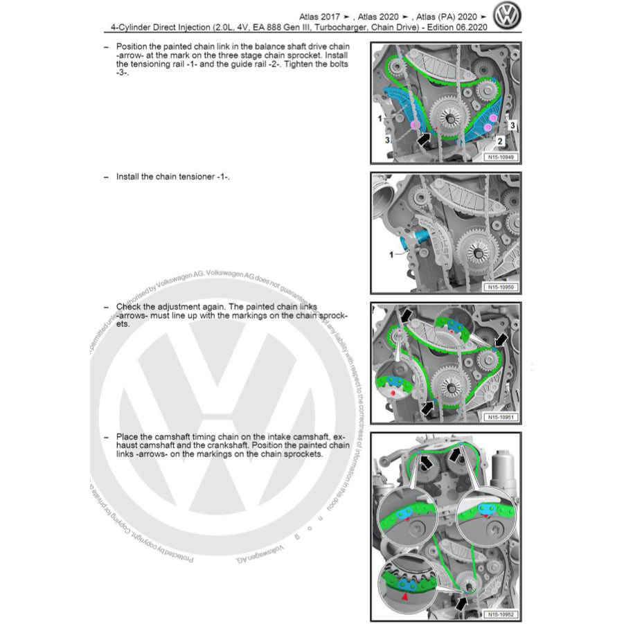 VW ATLAS 2O17-2024 Full Manual Set – Repair & Maintenance Manual