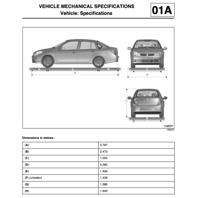 RENAULT SYMBOL 2 THALIA 2008-2013 Full Manual Set – Repair & Maintenance Manual