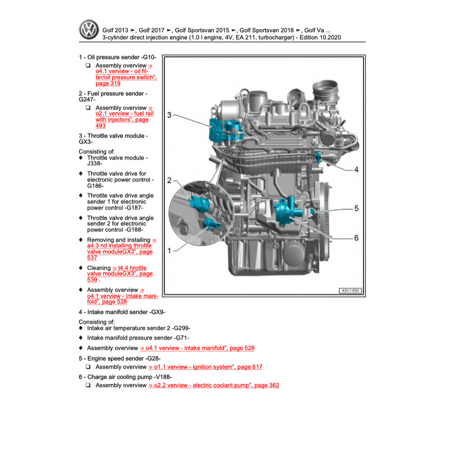 VW T-CROSS C11 2019+ Full Manual Set – Repair & Maintenance Manual