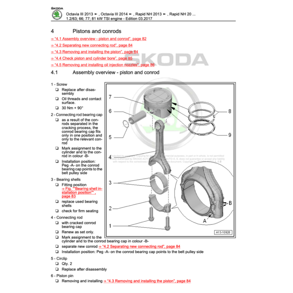 SKODA YETI 5L 2009-2017 Full Manual Set – Repair & Maintenance Manual