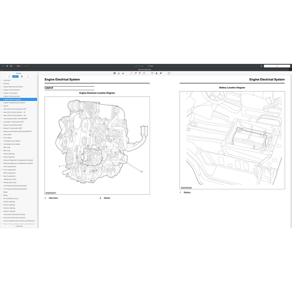 MAXUS V90 /DELIVER 9 2019-2023 Full Manual Set – Repair & Maintenance Manual