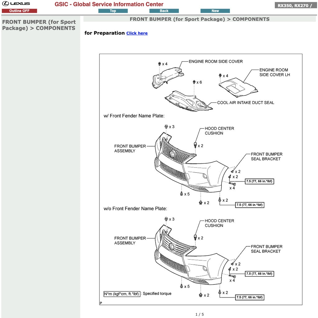 LEXUS RX350 AL10 2008-2015 Full Manual Set – Repair & Maintenance Manual