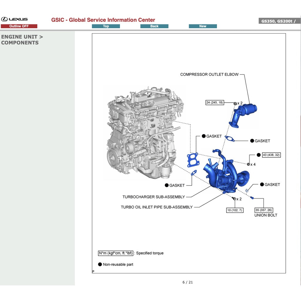 LEXUS GS350 2011-2015 Full Manual Set – Repair & Maintenance Manual