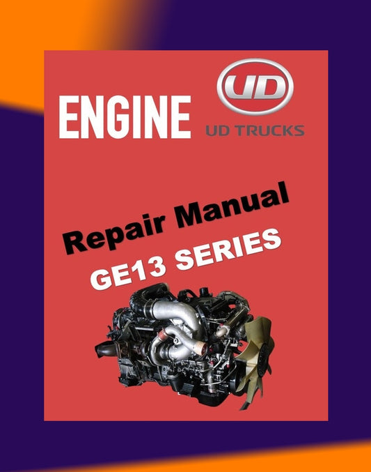 NISSAN UD DIESEL ENGINE GE13/ GE13TC/ GE13TB/ GE13TF/ GE13TD SERVICE REPAIR MANUAL