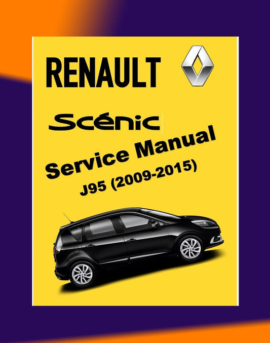 RENAULT SCENIC III 2009-2015 Full Manual Set – Repair & Maintenance Manual
