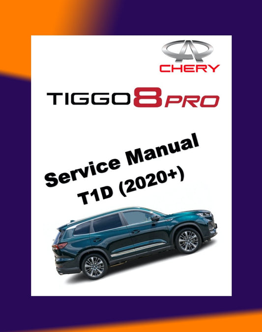 CHERY TIGGO 8 PRO 2020+ Full Manual Set – Repair & Maintenance Manual