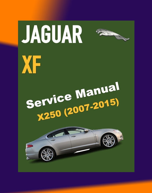 JAGUAR XF X-250 2007-2015 Full Manual Set – Repair & Maintenance Manual
