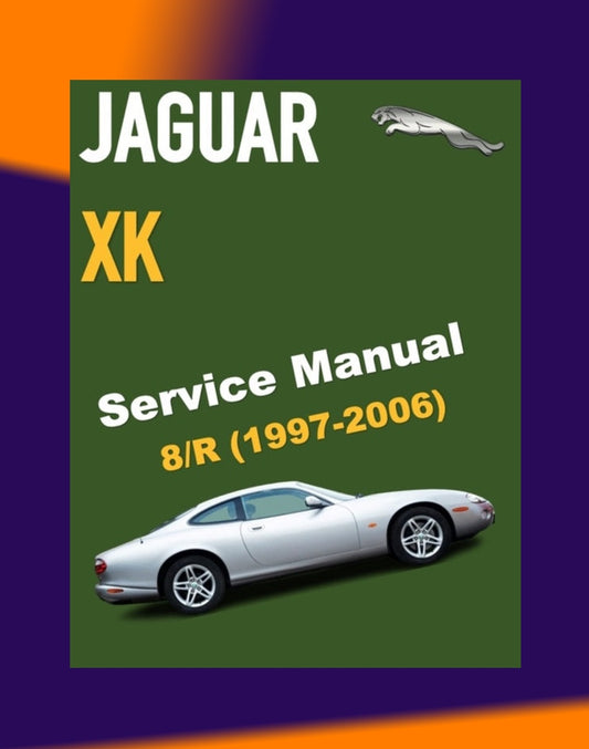 JAGUAR XK8 / XKR 1997-2006 Full Manual Set – Repair & Maintenance Manual and ELECTRICAL MANUAL