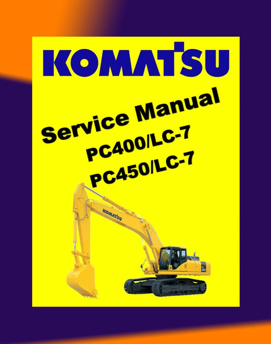 KOMATSU PC400LC / PC450LC EXCAVATOR Workshop Repair Manual
