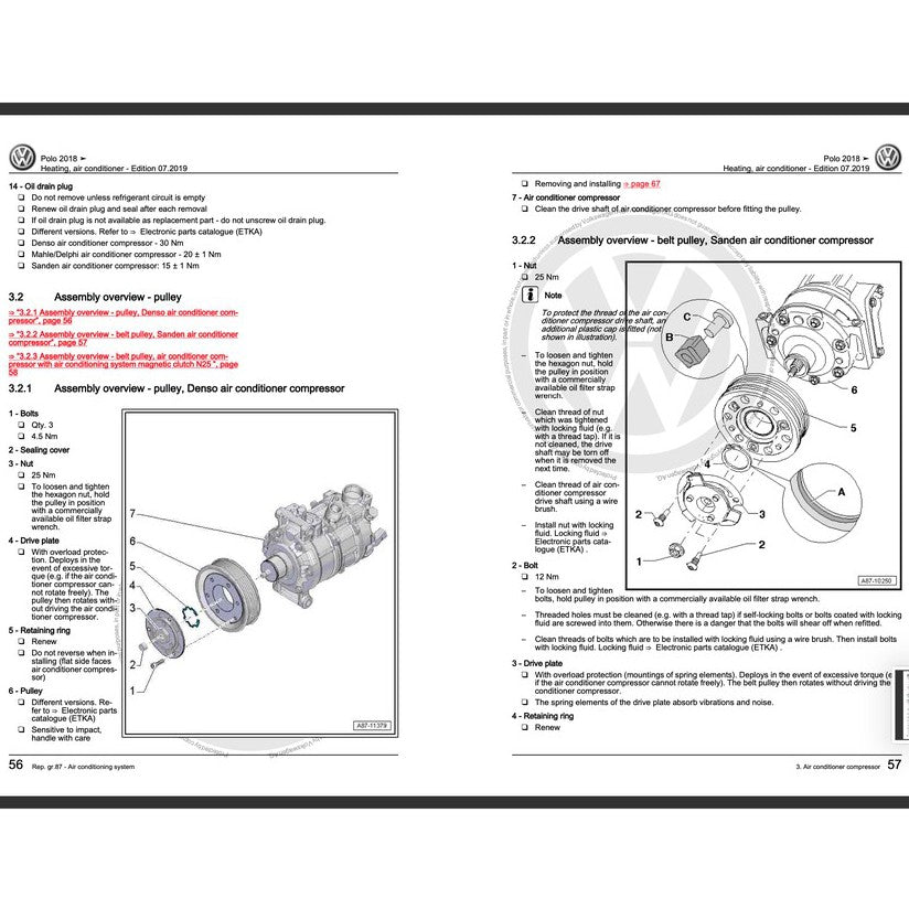 VW POLO MK5 6R 2010-2017 Full Manual Set – Repair & Maintenance Manual