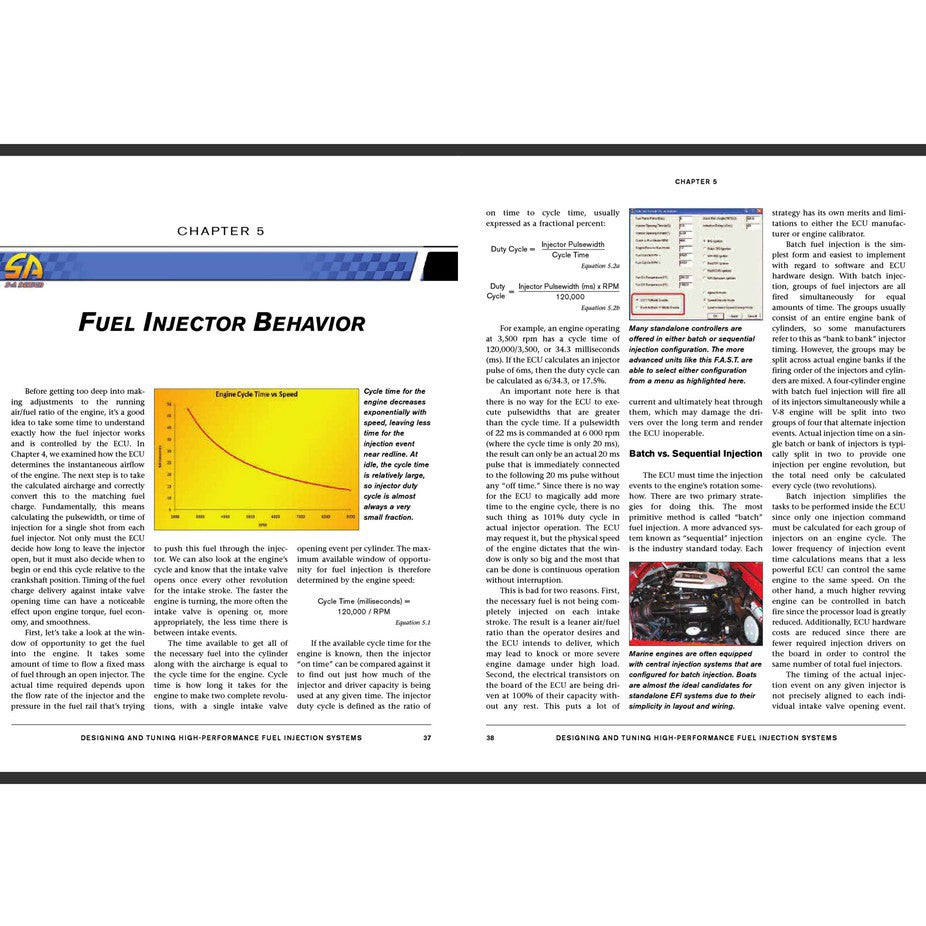 HIGH PERFORMANCE FUEL INJECTION SYSTEMS - DESIGNING & TUNING - SA161