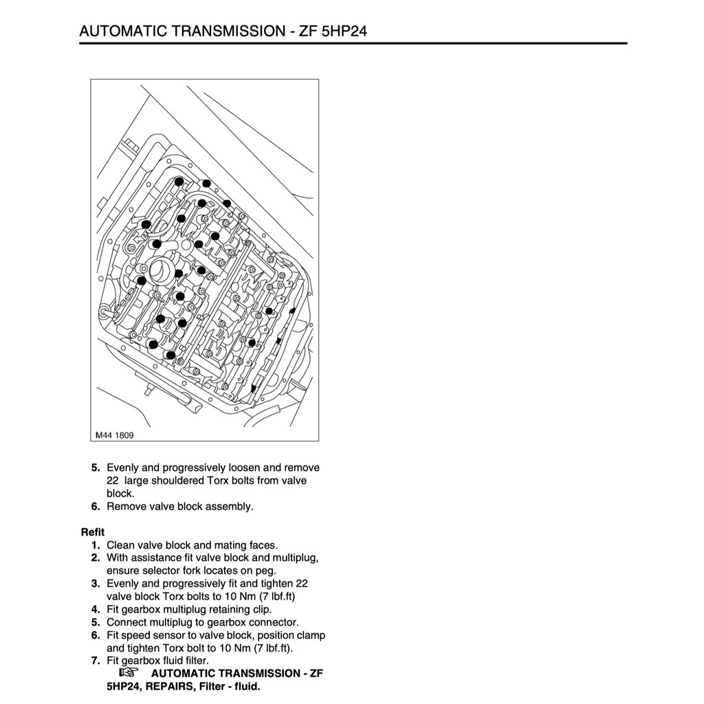 RANGE ROVER L322 2001-2012 Full Manual Set – Repair & Maintenance Manual