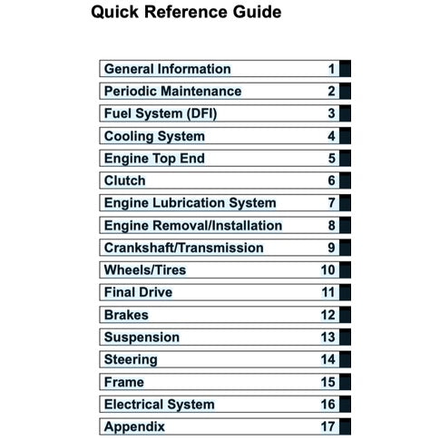 KAWASAKI VERSYS KLE 650 2015+ Full Manual Set – Repair & Maintenance Manualand Spare Parts Catalog and User Handbook
