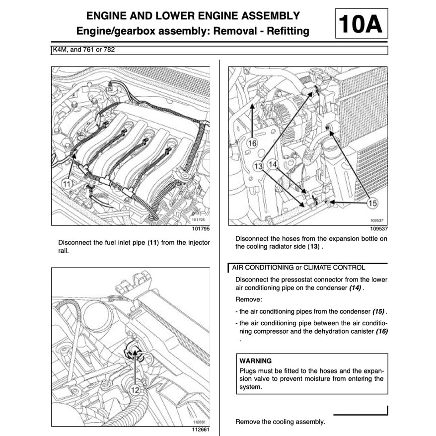 RENAULT SCENIC II J84 2003-2009 Full Manual Set – Repair & Maintenance Manual