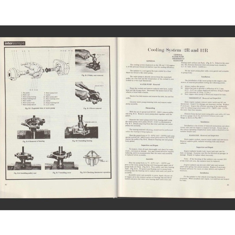 [CLASSIC] TOYOTA CORONA T40/T50 1962-1972 Full Manual Set – Repair & Maintenance Manual