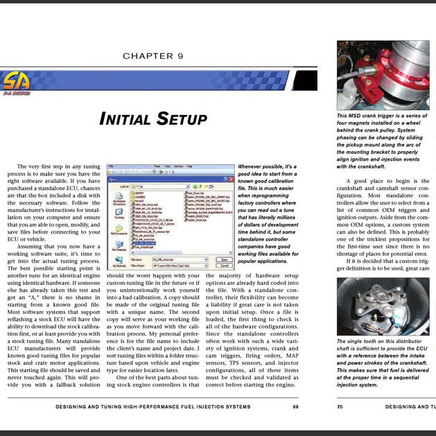 HIGH PERFORMANCE FUEL INJECTION SYSTEMS - DESIGNING & TUNING - SA161