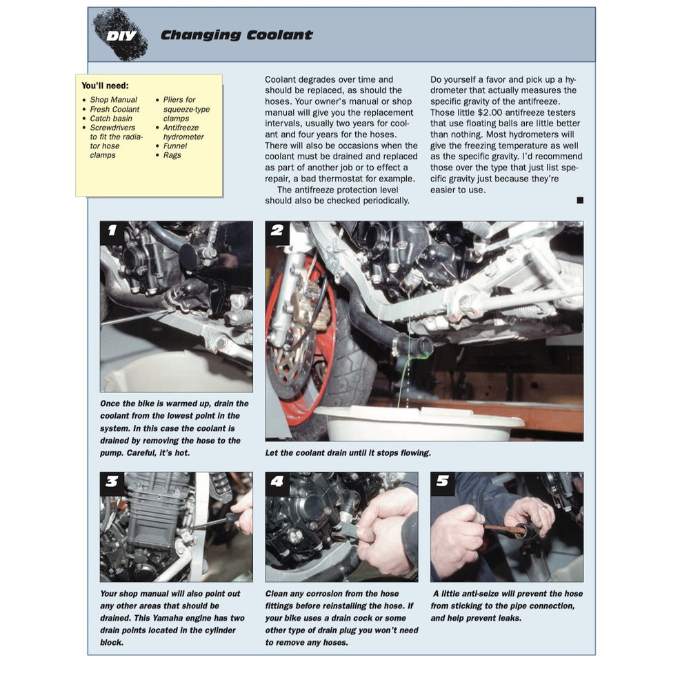 THE ESSENTIAL GUIDE TO MOTORCYCLE MAINTENANCE 2017 Full Manual Set – - Marc Zimmerman