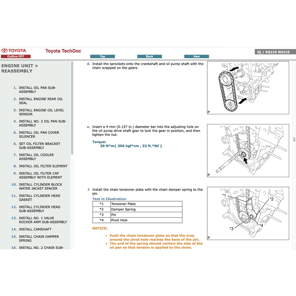 TOYOTA IQ 2008-2015 Full Manual Set – Repair & Maintenance Manual
