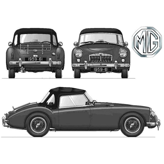 [CLASSIC] MG MGA 1955-1962 Full Manual Set – Repair & Maintenance Manual