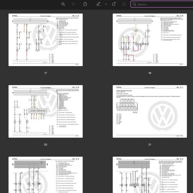 VW POLO MK4 9N 2001-2009 Full Manual Set – Repair & Maintenance Manual