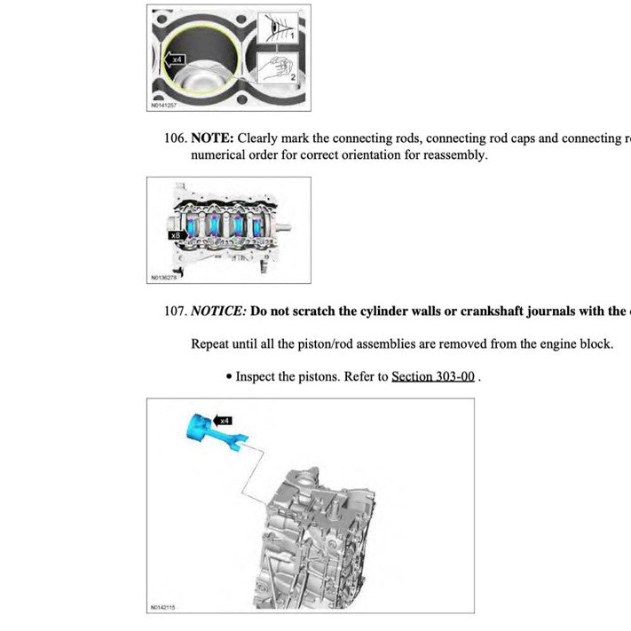 FORD KUGA MK2 C520 2013-2019 Full Manual Set – Repair & Maintenance Manual - ECOBOOST