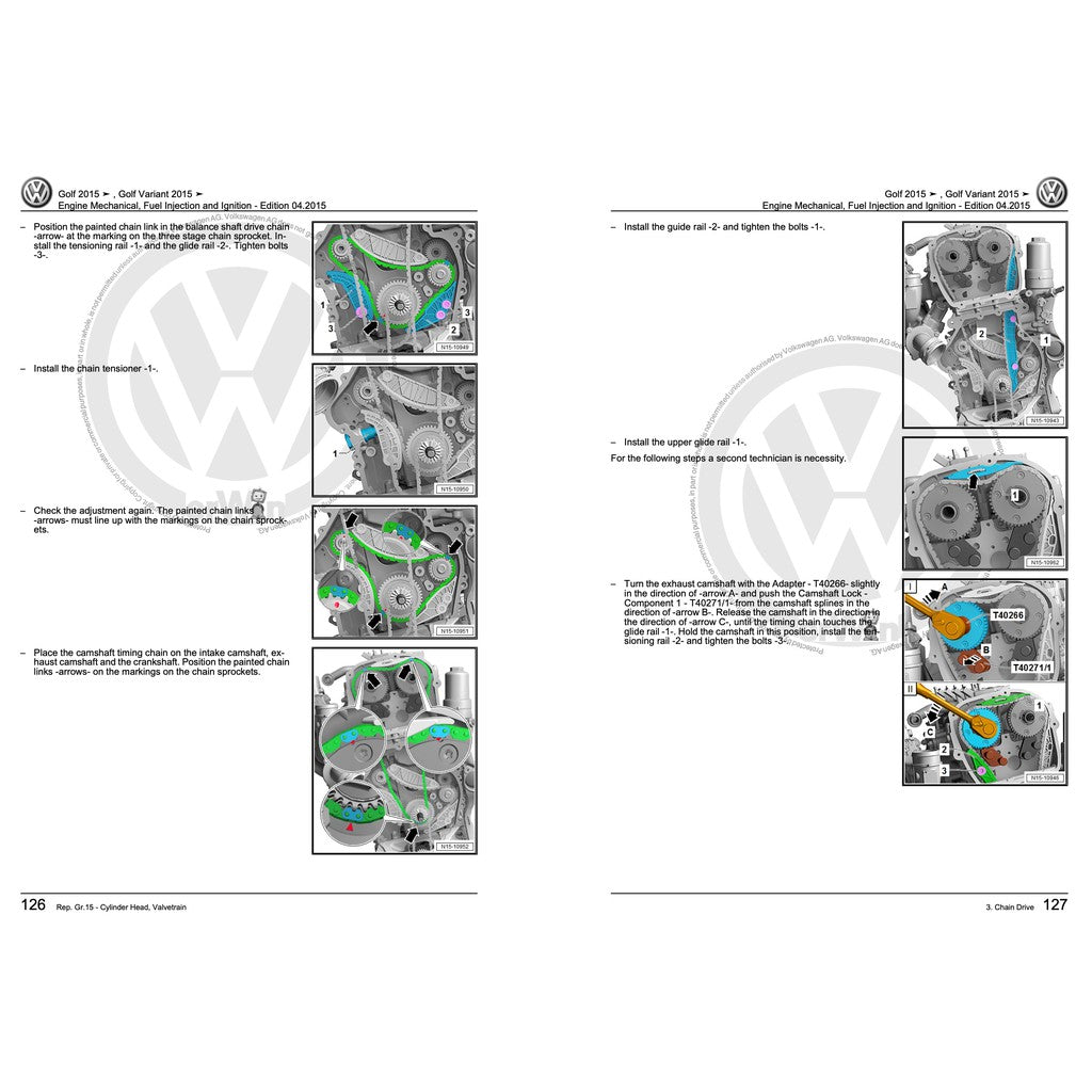 VW GOLF MK7 2013-2020 Full Manual Set – SERVICE REPAIR WORKSHOP MANUAL