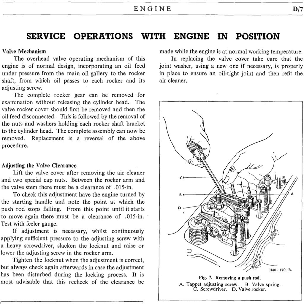 [CLASSIC] AUSTIN A40 1947-1967 Full Manual Set – Repair & Maintenance Manual