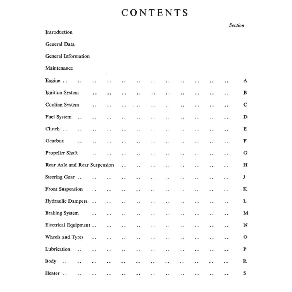 [CLASSIC] AUSTIN A30 & A35 1951-1968 Full Manual Set – Repair & Maintenance Manual