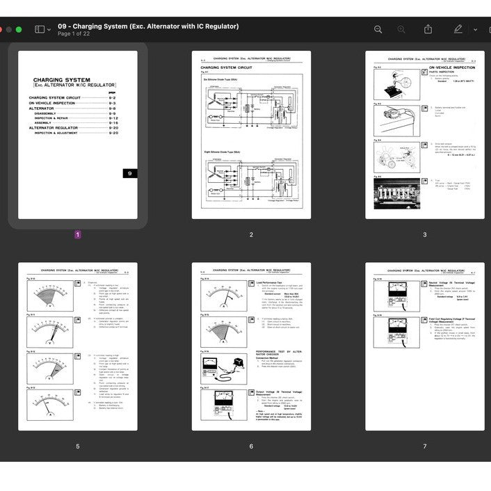 [CLASSIC] TOYOTA "4M" ENGINE 1977-1986 Full Manual Set – REPAIR MANUAL