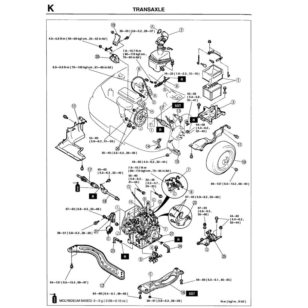 MAZDA 323 FAMILIA / PROTEGE BH 1994-1998 Full Manual Set – Repair & Maintenance Manual