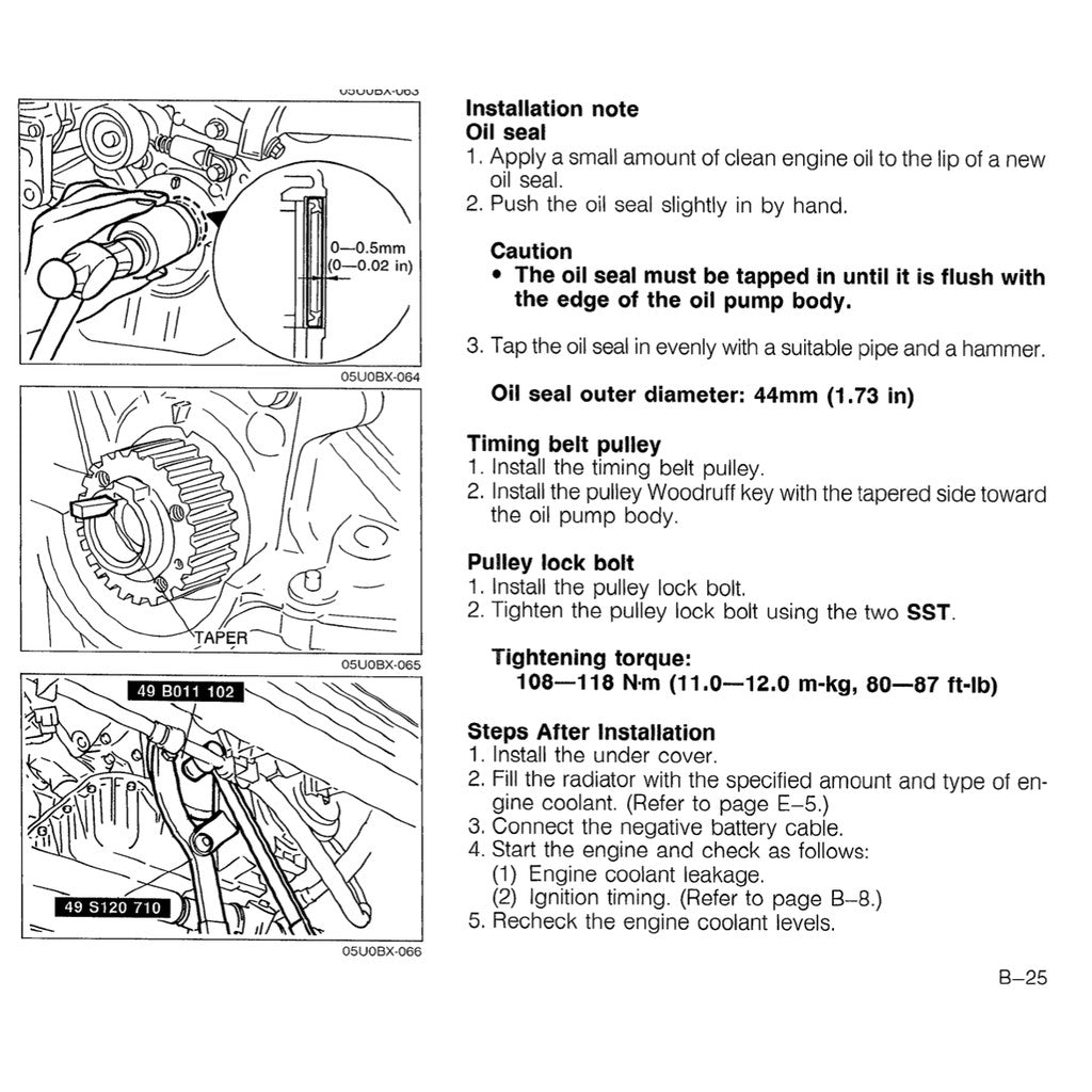 MAZDA MX-5 MIATA NA SERIES 1990 Full Manual Set – Repair & Maintenance Manual