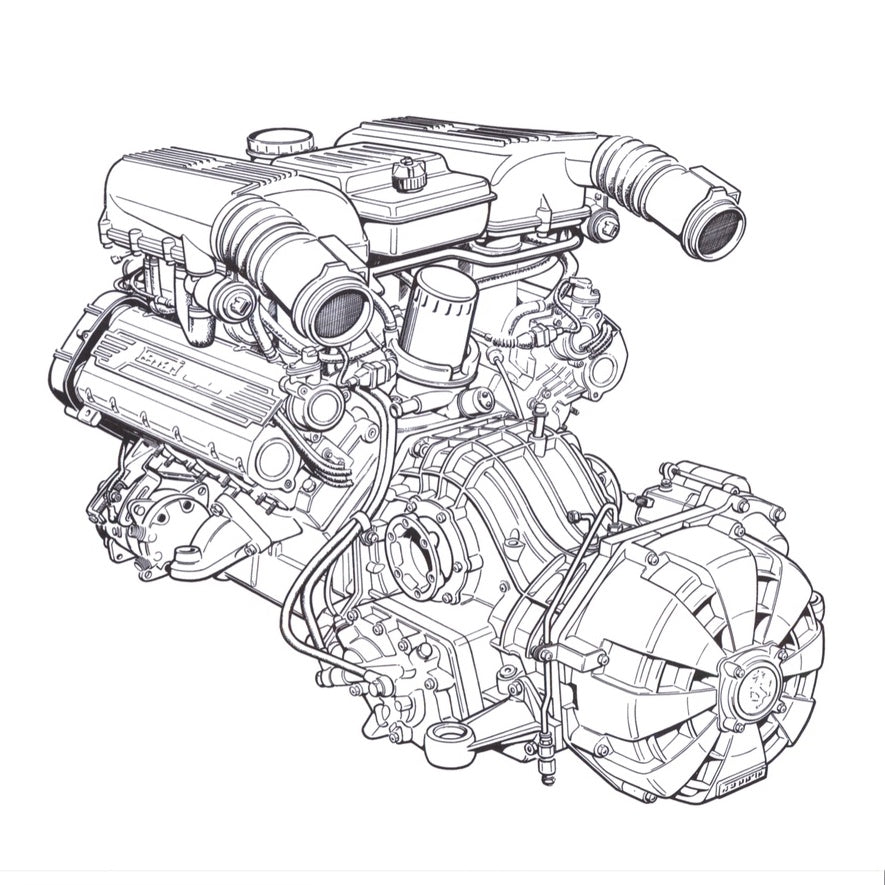 FERRARI F355/ F129 1995-1999 Full Manual Set – Repair & Maintenance Manual and Spare Parts Catalog