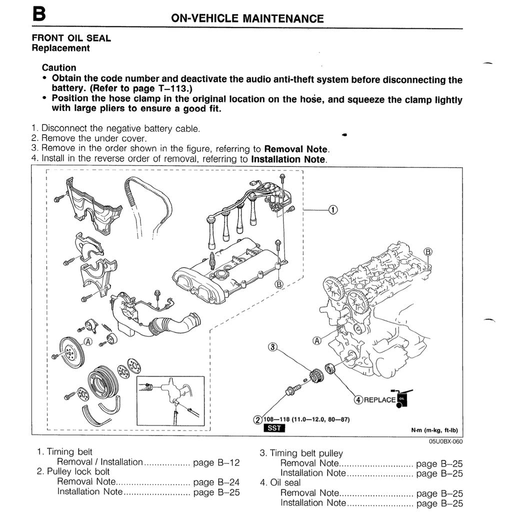 MAZDA MX-5 MIATA NA SERIES 1990 Full Manual Set – Repair & Maintenance Manual