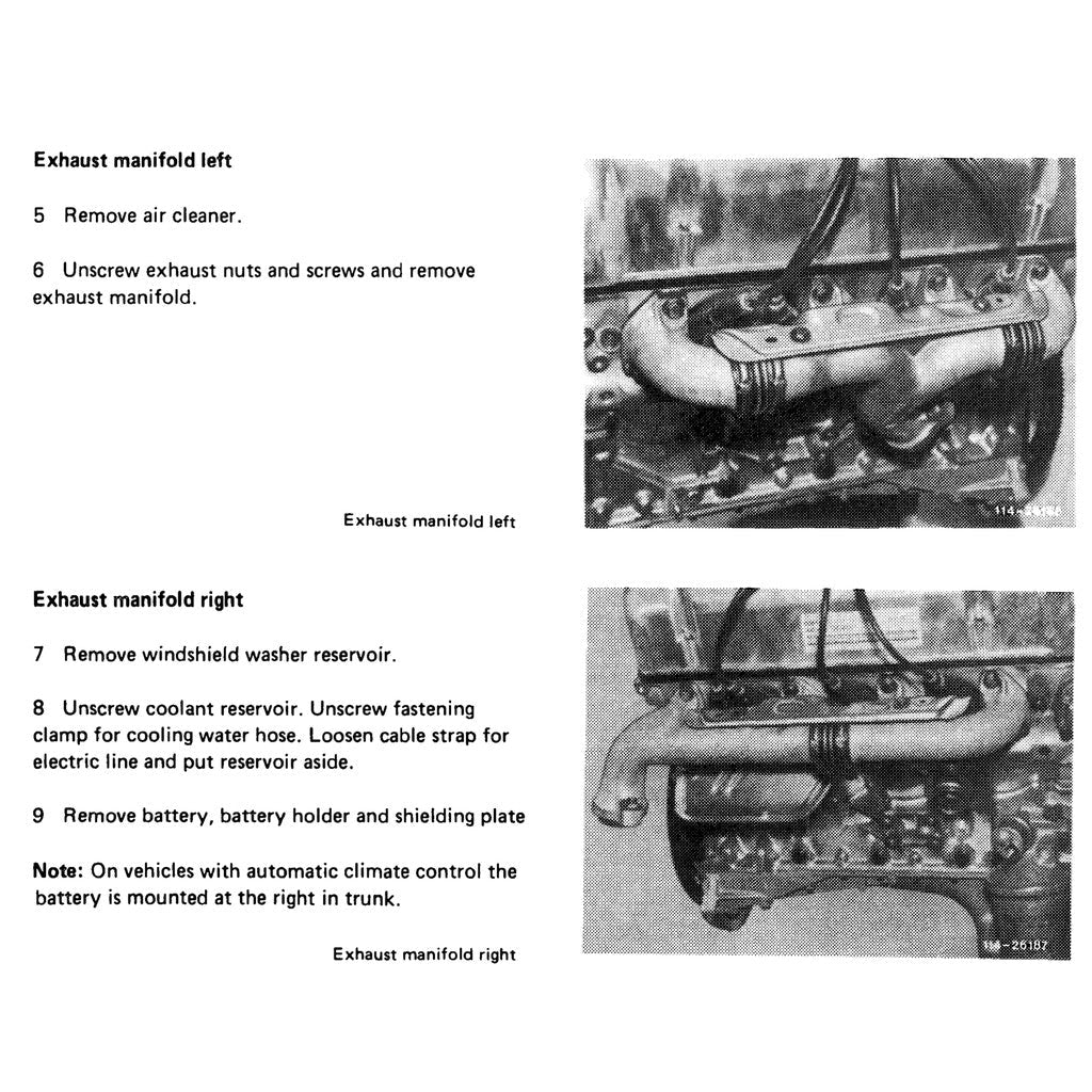 MERCEDES-BENZ R/C107 1971-1989 Full Manual Set – Repair & Maintenance Manual