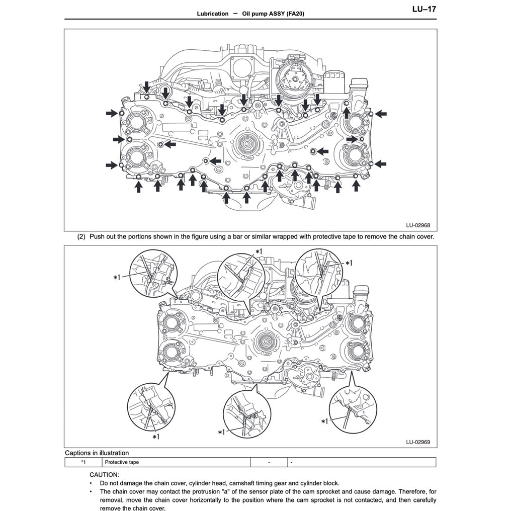 SUBARU BRZ 2013-2020 Full Manual Set – Repair & Maintenance Manual