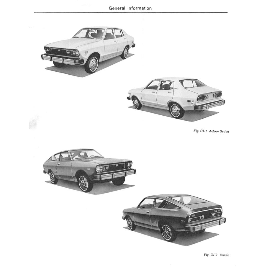 DATSUN SUNNY 120/130/140Y B210 1973-1977 Full Manual Set – Repair & Maintenance Manual