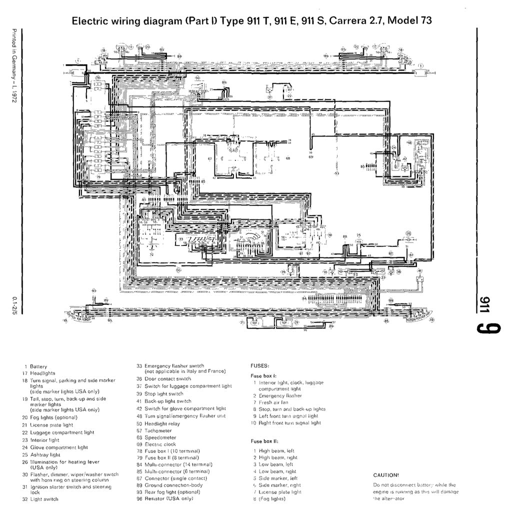 PORSCHE 911 1970-1983 Full Manual Set – Repair & Maintenance Manual and Spare Parts Catalog