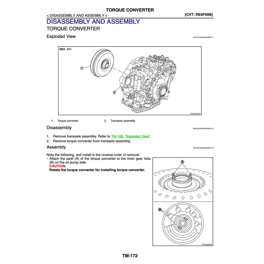 NISSAN TEANA / ALTIMA J32 2008-2013 Full Manual Set – Repair & Maintenance Manual