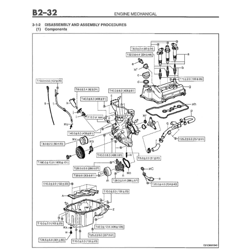 PERODUA AXIA B200 / D88N 2014-2021 Full Manual Set – Repair & Maintenance Manual