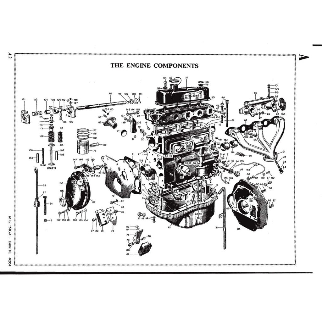 [CLASSIC] MG MGA 1955-1962 Full Manual Set – Repair & Maintenance Manual