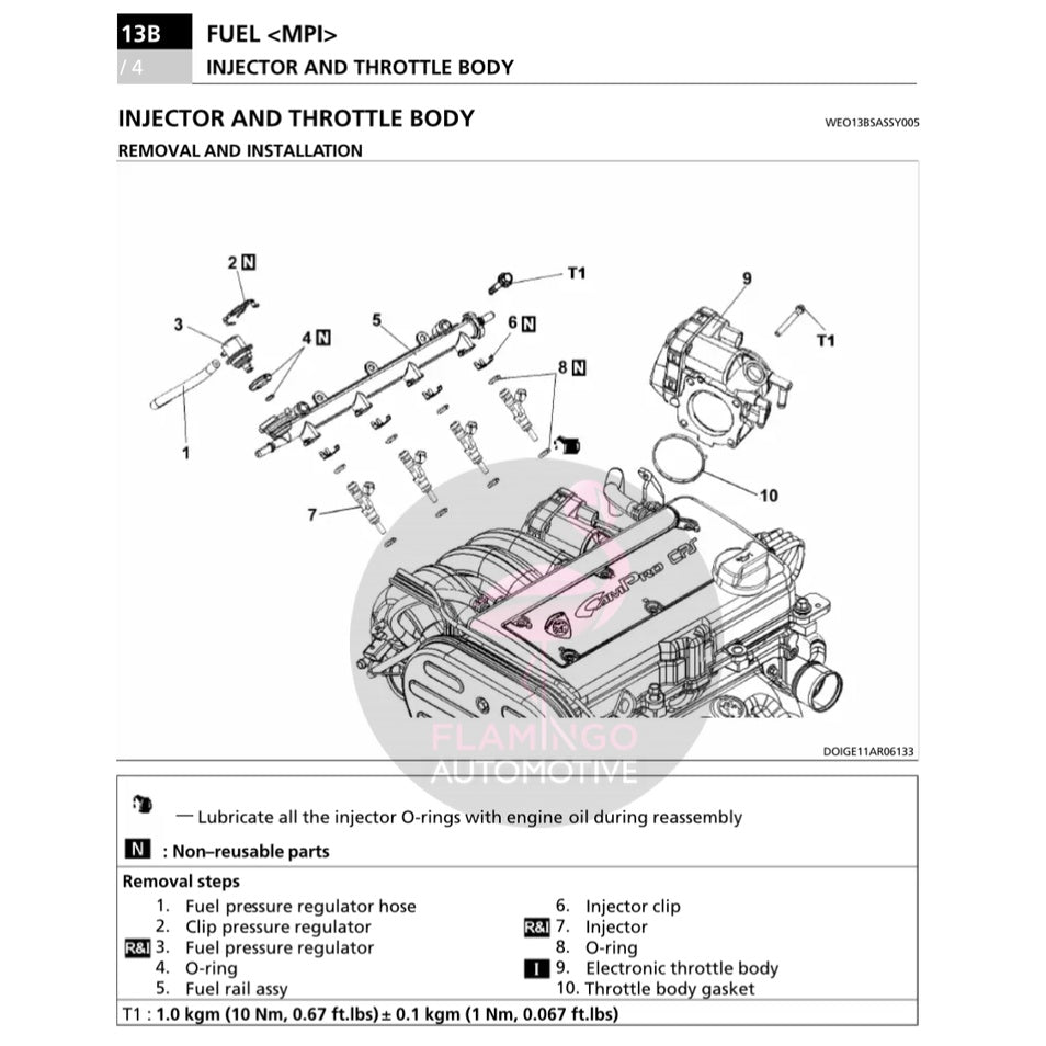 PROTON CAMPRO S4P-CPS ENGINE Workshop Repair Manual / PROTON GEN2 / WAJA / SATRIA NEO /EXORA