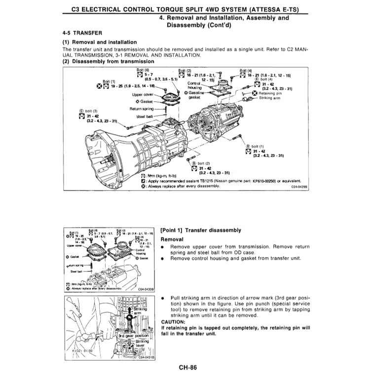 NISSAN SKYLINE GT-R R32 1989-1994 Full Manual Set – Repair & Maintenance Manual