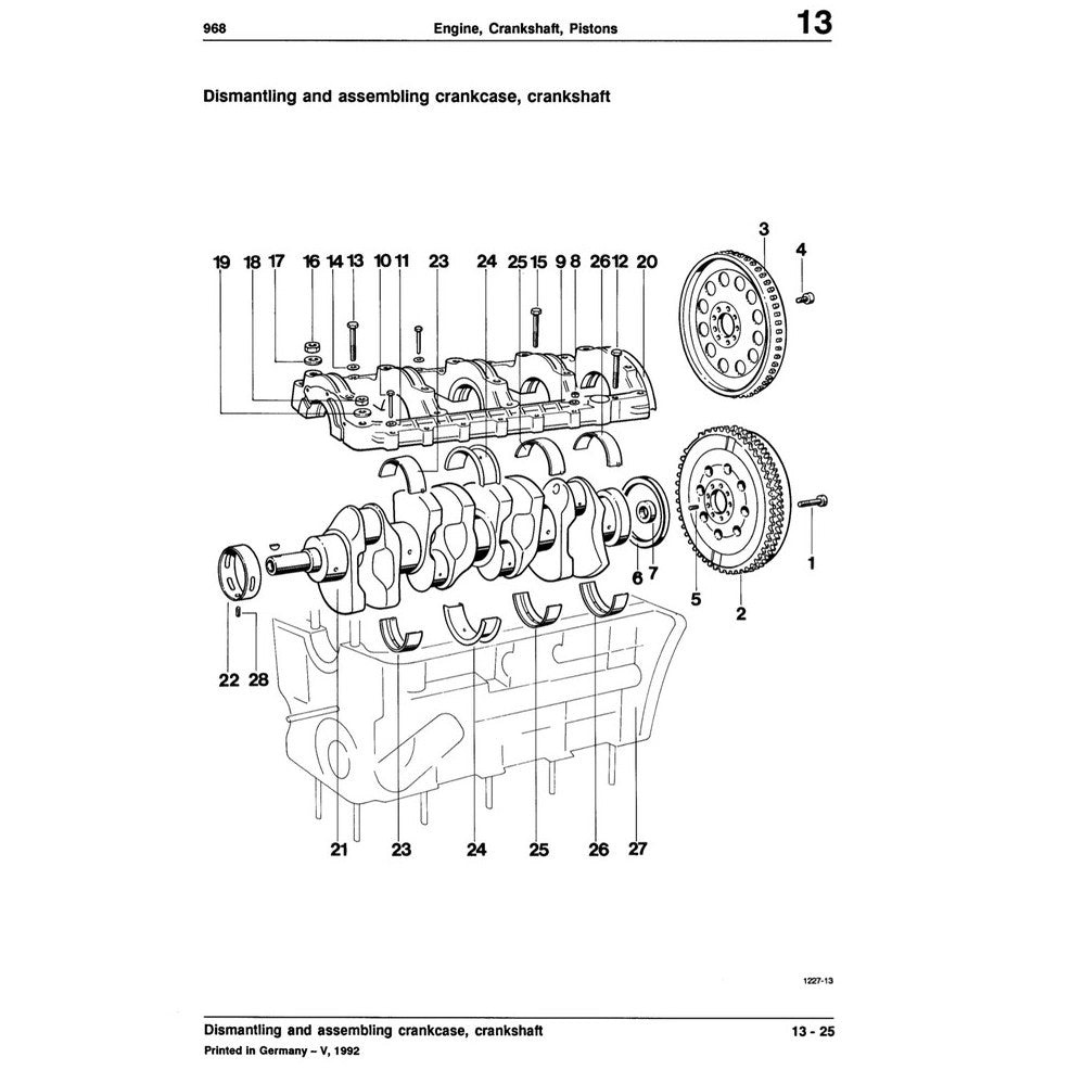PORSCHE 968 1991-1995 Full Manual Set – Repair & Maintenance Manual