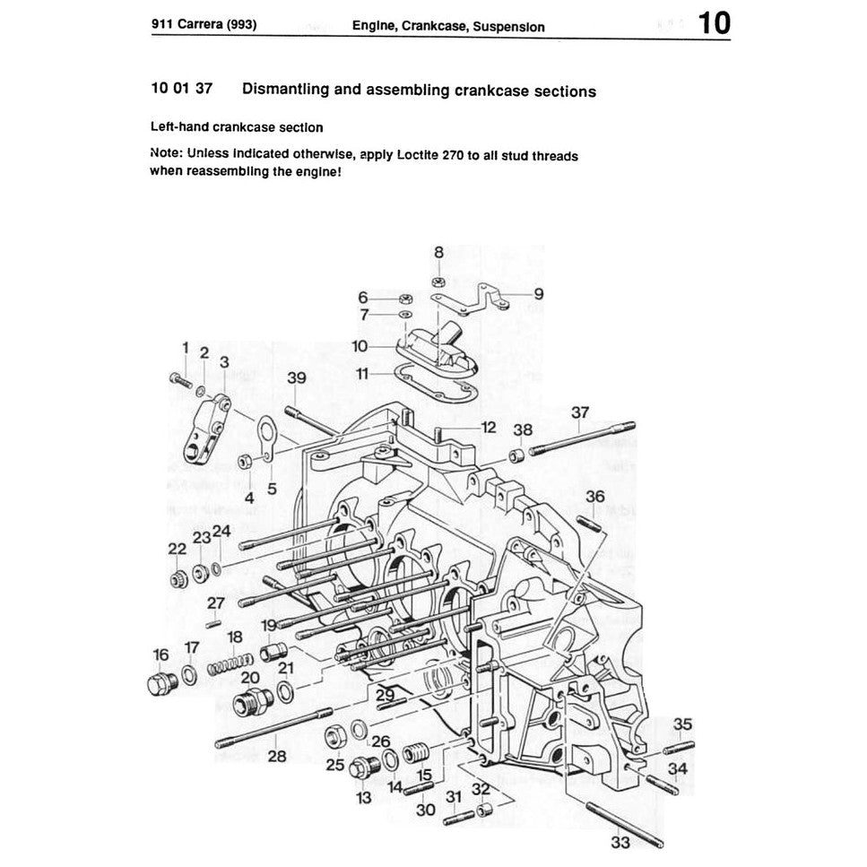 PORSCHE 911 993 1994-1998 Full Manual Set – Repair & Maintenance Manual and Spare Parts Catalog